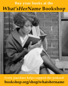 What'sHerName bookshop - storefront poster